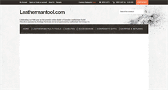Desktop Screenshot of leathermantool.com